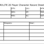 My MicroLite 20 Index Card Character Sheet